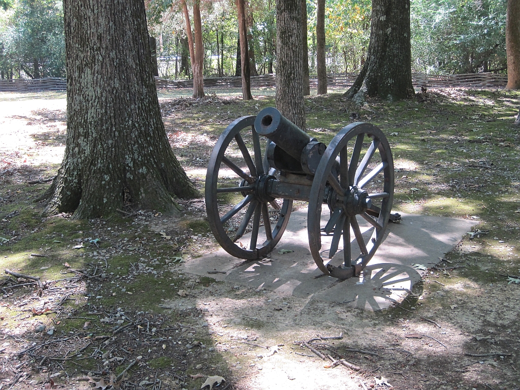 Civil War fortification Fort Germantown at 3085 Honey Tree Drive in Germantown, Tennessee.